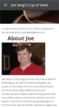 Mobile Screenshot of joesergi.net